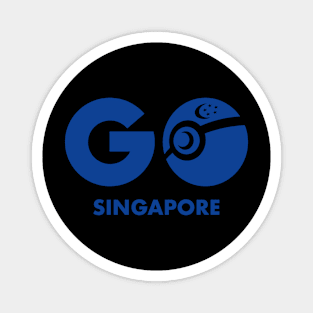 Go Singapore Blue Magnet